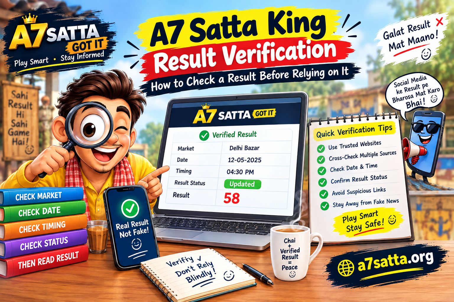 A7 Satta King Result Verification: How to Check a Result Before Relying on It