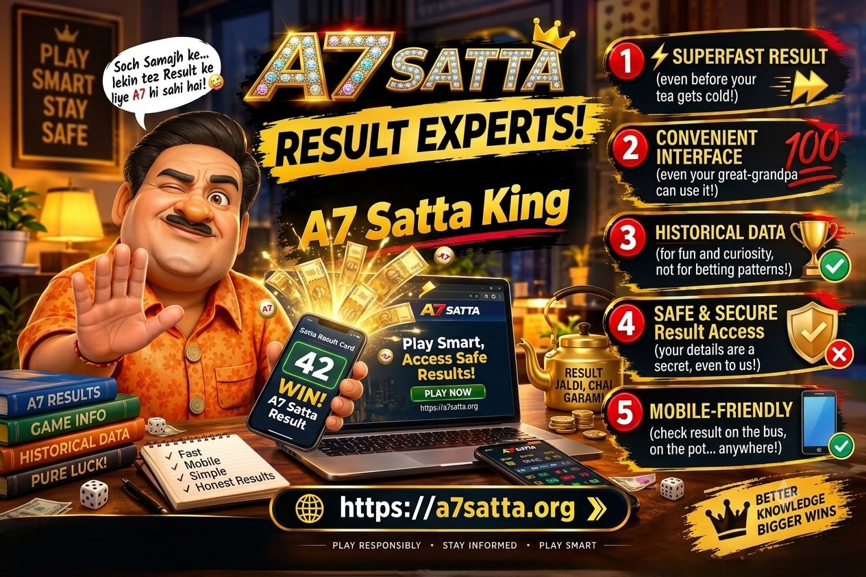 A7 Satta - Experience the Best Satta Game with Fast Results